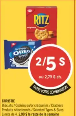 Pharmaprix CHRISTIE Cookies or Crackers offer