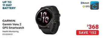 Visions Electronics Garmin Venu 2 GPS Smartwatch offer