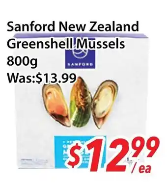 Ample Food Market Sanford New Zealand Greenshell Mussels offer