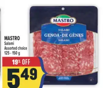 Marché Adonis MASTRO Salami offer