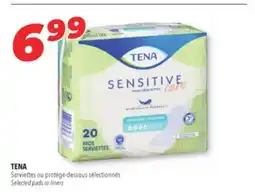 Familiprix TENA, Selected pads or liners offer