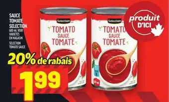 Metro SAUCE TOMATE SELECTION | SELECTION TOMATO SAUCE offer