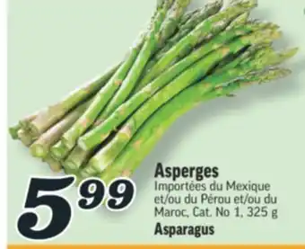 Marché Richelieu ASPERGES | ASPARAGUS offer
