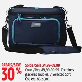 Canadian Tire Coleman Selected Soft Coolers offer
