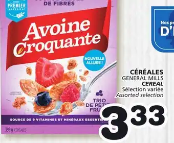 Marches Tradition GENERAL MILLS CEREAL offer