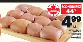 Provigo HAUTS DE CUISSE DE POULET offer