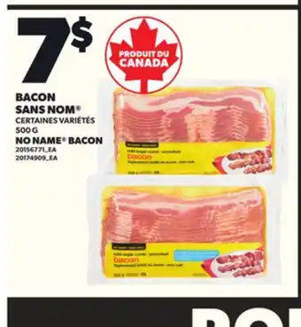 Provigo BACON SANS NOM , 500 G offer