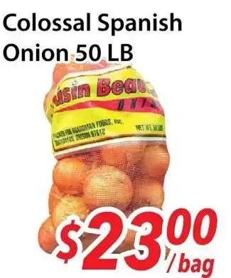 Ample Food Market Colossal spanish onion offer
