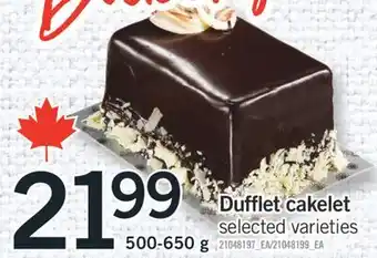 Fortinos DUFFLET CAKELET, 500-650 G offer