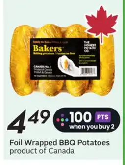 Sobeys Foil Wrapped BBQ Potatoes offer