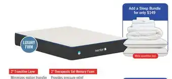 The Brick Nectar Classic Luxury Firm Queen Mattress-in-a-Box offer