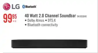 The Brick LG 2.0 CH Bluetooth Dolby Atmos DTS:X Soundbar (SK1.ACANLLK) offer