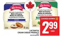 Food Basics LACTANTIA CREAM CHEESE PRODUCT offer