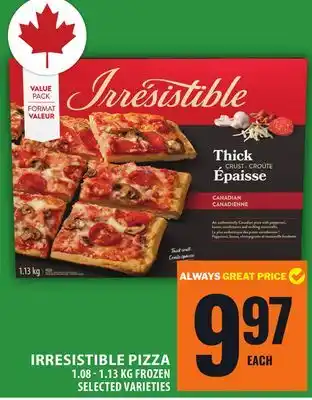 Food Basics IRRESISTIBLE PIZZA offer