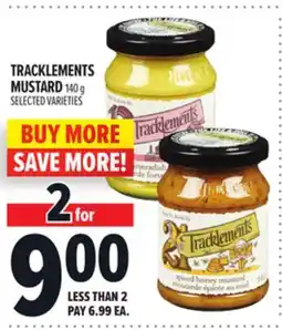 Metro TRACKLEMENTS MUSTARD offer