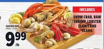 Metro SEAFOOD BOIL offer