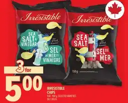 Metro IRRESISTIBLE CHIPS offer