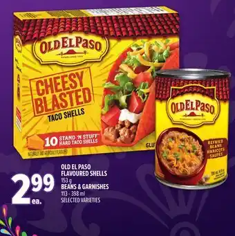 Metro OLD EL PASO FLAVOURED SHELLS offer