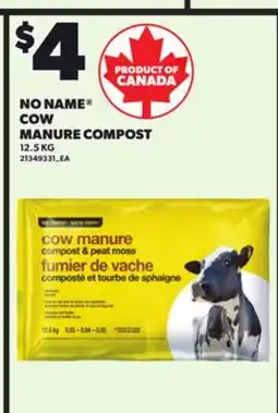 Loblaws NO NAME COW MANURE COMPOST 12.5 KG offer