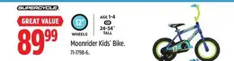 Canadian Tire Supercycle Moonrider Kids' Bike offer