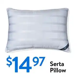Walmart Serta Pillow offer