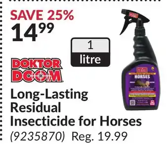 Princess Auto Long-Lasting Residual Insecticide for Horses offer