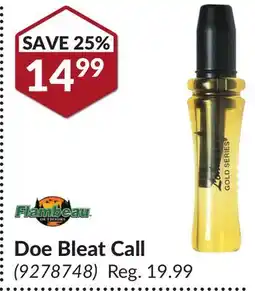 Princess Auto Doe Bleat Call offer
