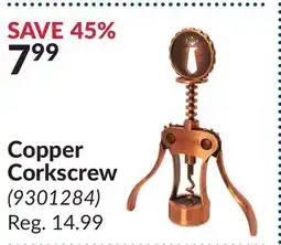 Princess Auto Copper Corkscrew offer