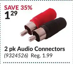 Princess Auto 2 pk Audio Connectors offer