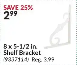 Princess Auto 8 x 5-1/2 in. Shelf Bracket offer