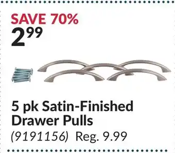 Princess Auto 5 pk Satin-Finished Drawer Pulls offer