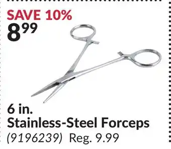 Princess Auto 6 in. Stainless-Steel Forceps offer