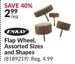 Princess Auto Flap Wheel, Assorted Sizes and Shapes offer