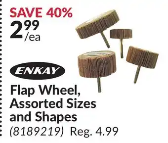 Princess Auto Flap Wheel, Assorted Sizes and Shapes offer