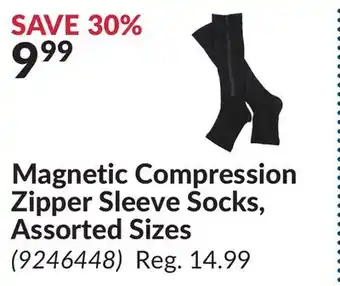 Princess Auto Magnetic Compression Zipper Sleeve Socks, Assorted Sizes offer