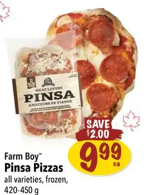 Farm Boy Farm Boy Pinsa Pizzas offer