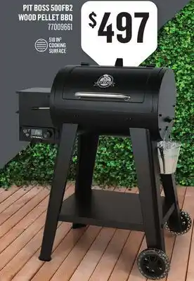 Canac Pit Boss 500FB2 Wood Pellet BBQ offer