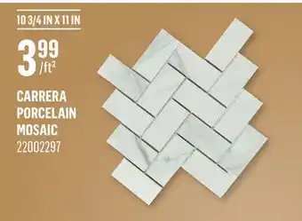 Canac Carrera Porcelain Mosaic offer