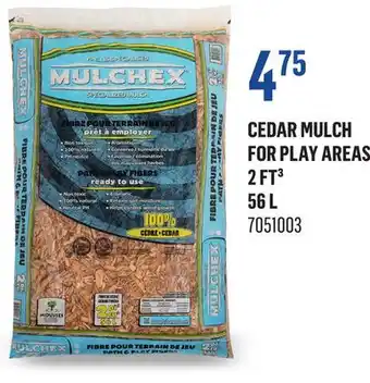 Canac Cedar Mulch for Play Areas 2 ft³ offer