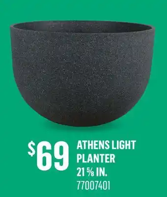 Canac Athens Light Planter offer