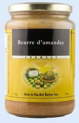 Avril Beurre d'amandes offer