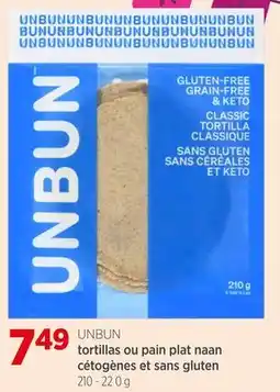 Avril Tortillas ou pain plat naan cétogènes et sans gluten offer
