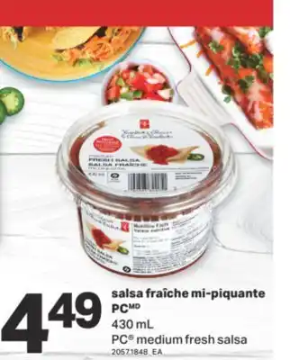 L'Intermarché SALSA FRAÎCHE MI-PIQUANTE, 430 mL offer