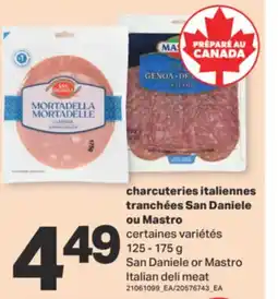 L'Intermarché CHARCUTERIES ITALIENNES TRANCHÉES, 125 - 175 g offer