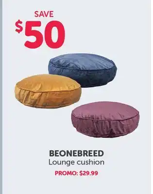Mondou BEONEBREED Lounge cushion offer
