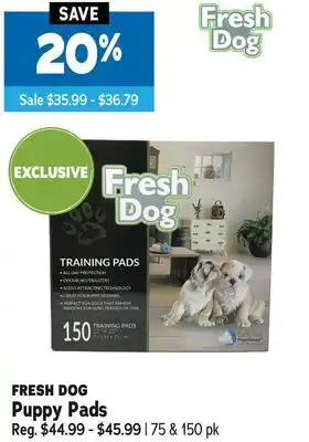 Ren’s Pets Depot FRESH DOG Puppy Pads offer