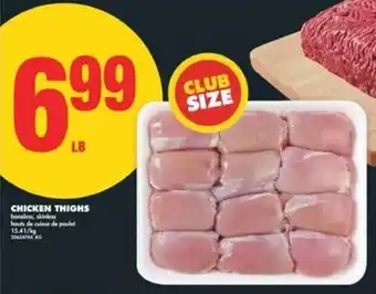 No Frills Chicken thighs offer