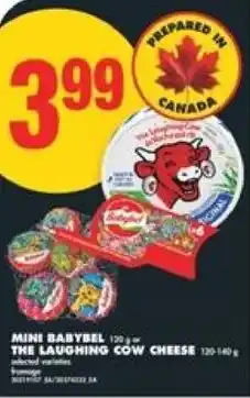 No Frills Mini babybel the laughing cow cheese offer