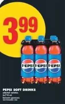 No Frills Pepsi soft drinks offer
