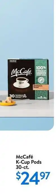 Walmart McCafé K-Cup Pods 30-ct offer